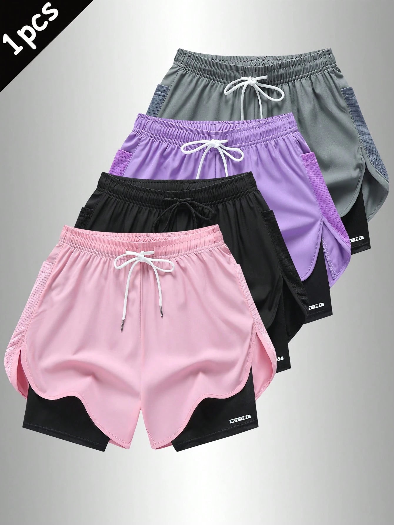 Women's Yoga Shorts Set, Made Of Quick-Dry Fabric With Mesh Pockets, Ideal For Summer Casual Tennis, Fitness And Outdoor Running- Designed Specifically For Women- Perfectly Fits An Active Lifestyle.