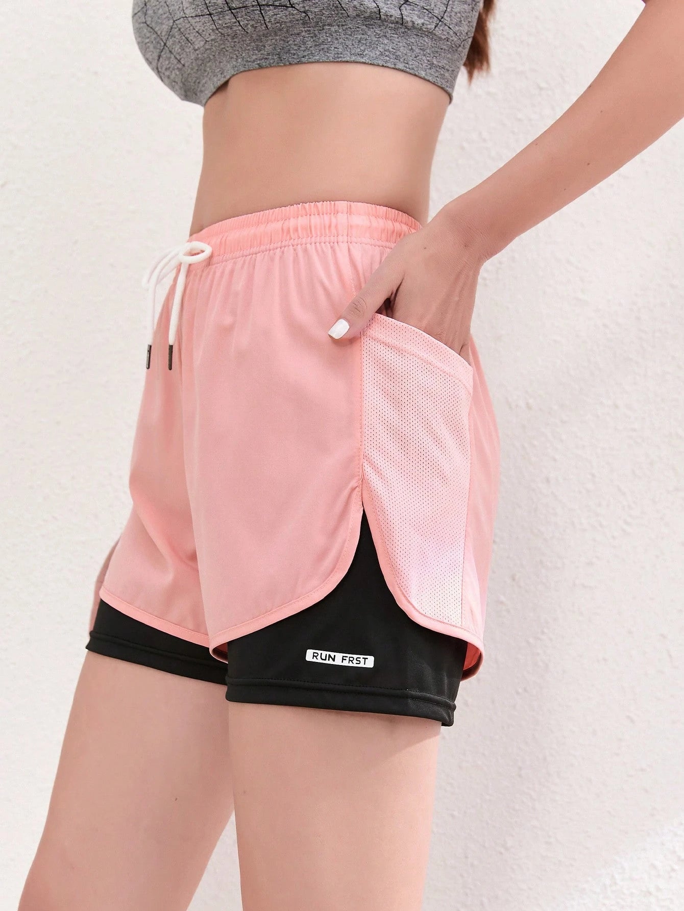 Women's Yoga Shorts Set, Made Of Quick-Dry Fabric With Mesh Pockets, Ideal For Summer Casual Tennis, Fitness And Outdoor Running- Designed Specifically For Women- Perfectly Fits An Active Lifestyle.