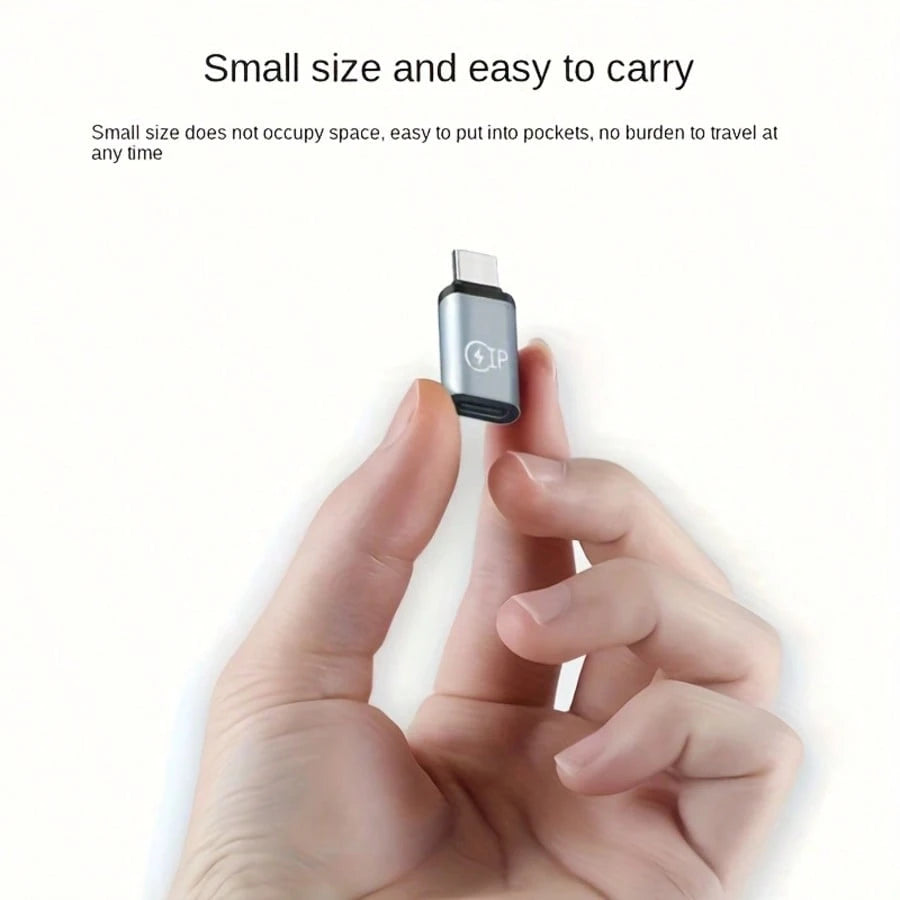 Wowssyo 2pcs/4pcs Pack/ Charging And Data Transfer Adapter, Port To Type-C Port, Type-C Connector To Port, Phone OTG Adapter (Supports Charging And Transfer Only, Not Earphone Adapter)