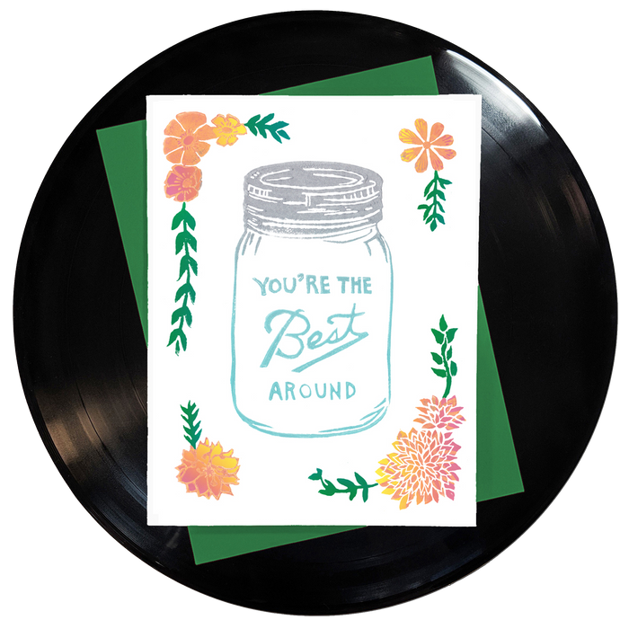You're The Best Around Greeting Card 6-Pack Inspired By Music