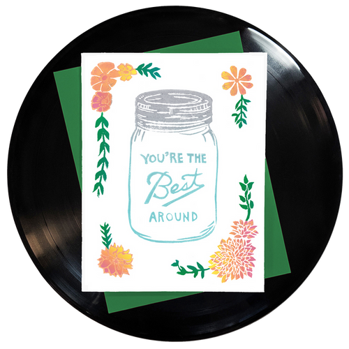 You're The Best Around Greeting Card 6-Pack Inspired By Music
