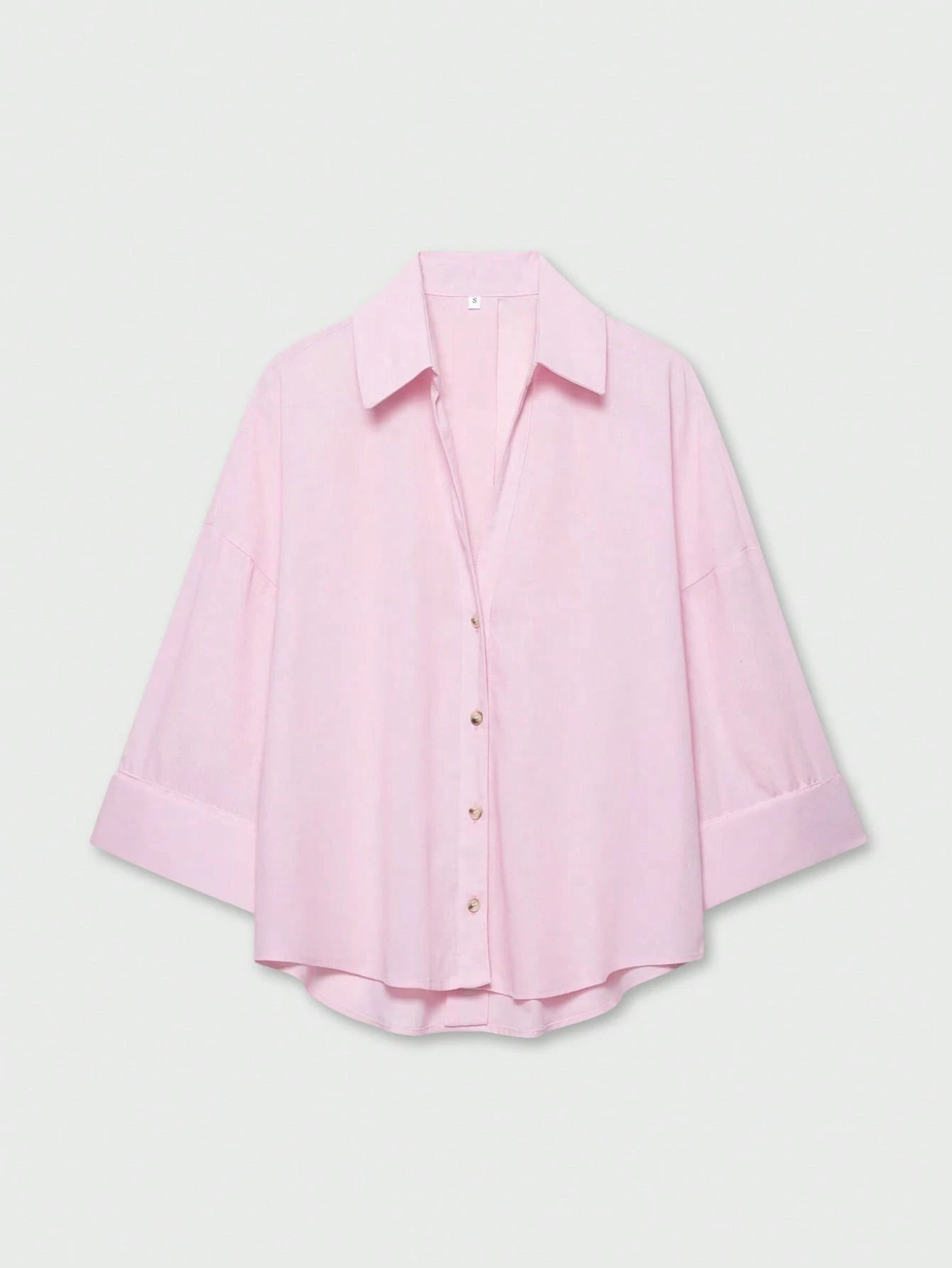 YROOE Fashion Casual Versatile Women's Shirt- Red, Minimalist, Business Casual, Daily Commute, Simple Elegant, Spring/Summer/Autumn/Winter