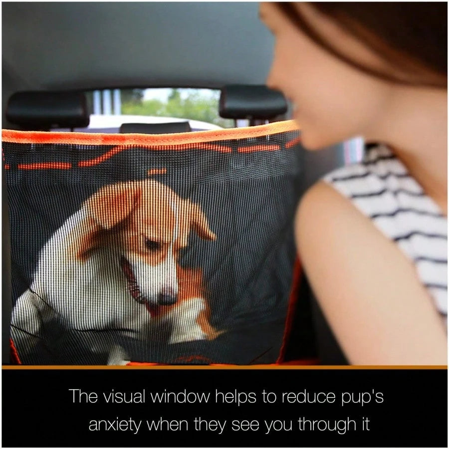 YVDKL Dog Car Seat Cover, Waterproof Rear Seat, Dog Hammock Style Design, Protects Your Car From Scratches, Hair, And Dirt. Easy To Install And Clean, Universal Pet Seat Cover.
