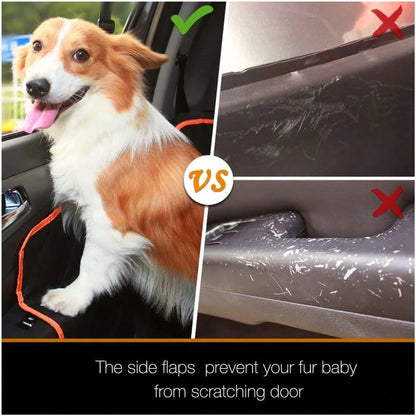 YVDKL Dog Car Seat Cover, Waterproof Rear Seat, Dog Hammock Style Design, Protects Your Car From Scratches, Hair, And Dirt. Easy To Install And Clean, Universal Pet Seat Cover.