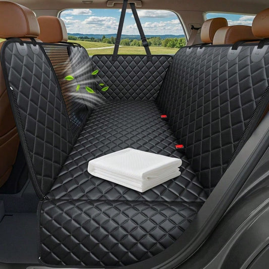YVDKL Pet Dog Seat Cover, Waterproof Seat Cover, Hammock 600D Heavy-Duty Scratch Resistant Anti Slip Durable Soft Backrest Cover, Suitable For Cars, Trucks, And SUVs