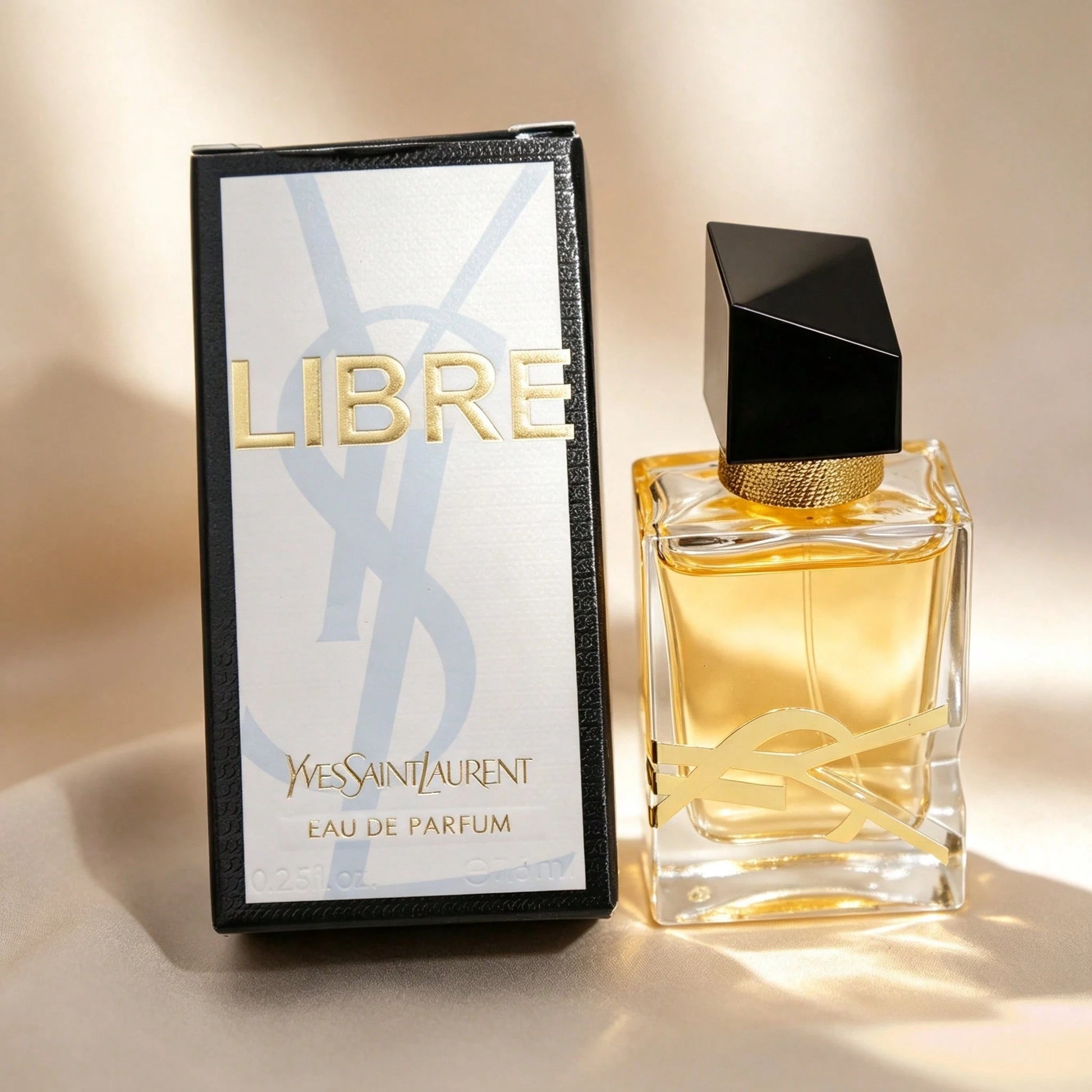 Yves Saint Laurent YSL Libre Eau De Parfum For Women, Floral Scent, Mini Travel Size, 7.5 Ml/ 0.25 Fl Oz
