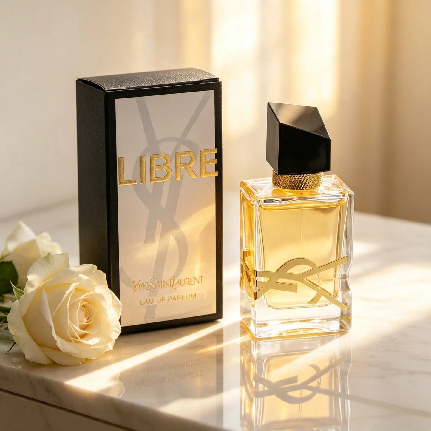 Yves Saint Laurent YSL Libre Eau De Parfum For Women, Floral Scent, Mini Travel Size, 7.5 Ml/ 0.25 Fl Oz