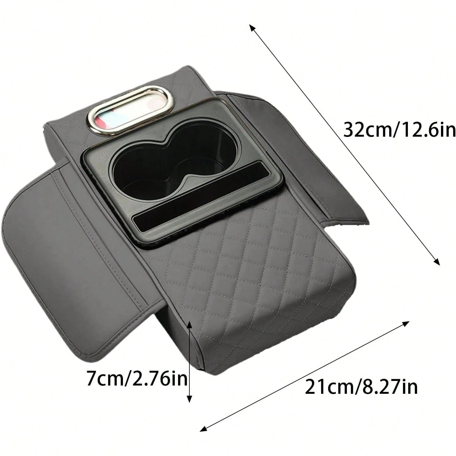 ZBEZBE Car Armrest Storage Box, Car ArmrestPad, Central Armrest Box, PremiumErgonomic Armrest Box, ComfortableDriving Upgrade, Wear-Resistant AndEasy To Clean, Fit Multiple VehicleModels, New Tissue B