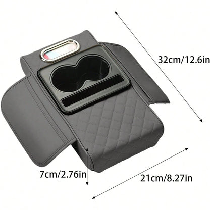 ZBEZBE Car Armrest Storage Box, Car ArmrestPad, Central Armrest Box, PremiumErgonomic Armrest Box, ComfortableDriving Upgrade, Wear-Resistant AndEasy To Clean, Fit Multiple VehicleModels, New Tissue B