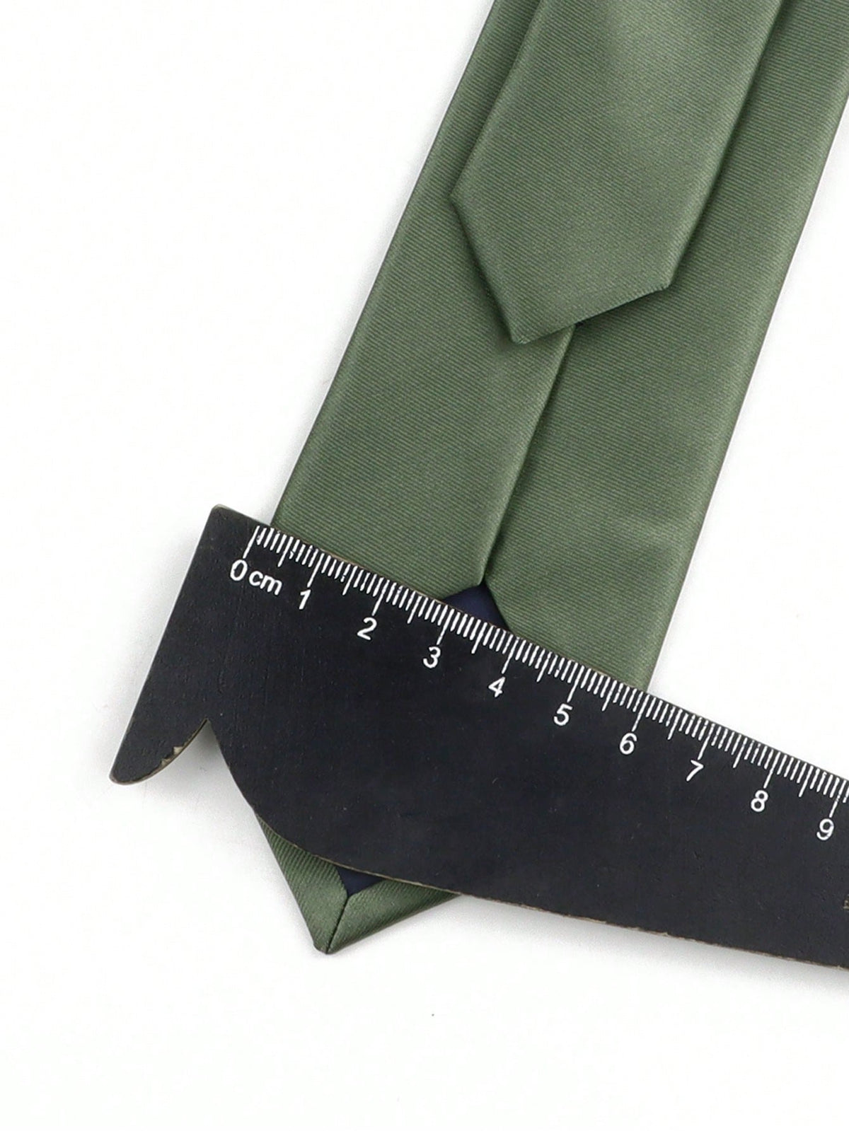 ZLQ&GOU 1pc Men Sage Green Necktie, Satin Soft Slim Tie, Suitable For Wedding, Party, Gathering Men Necktie